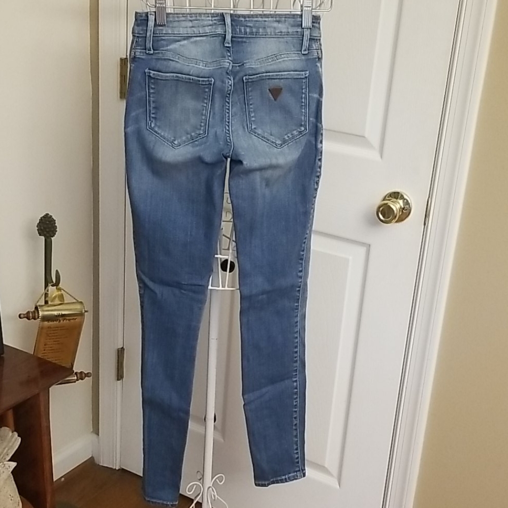 🤩Guess Sexy Curve jeans, size 24❣ - Picture 3 of 9